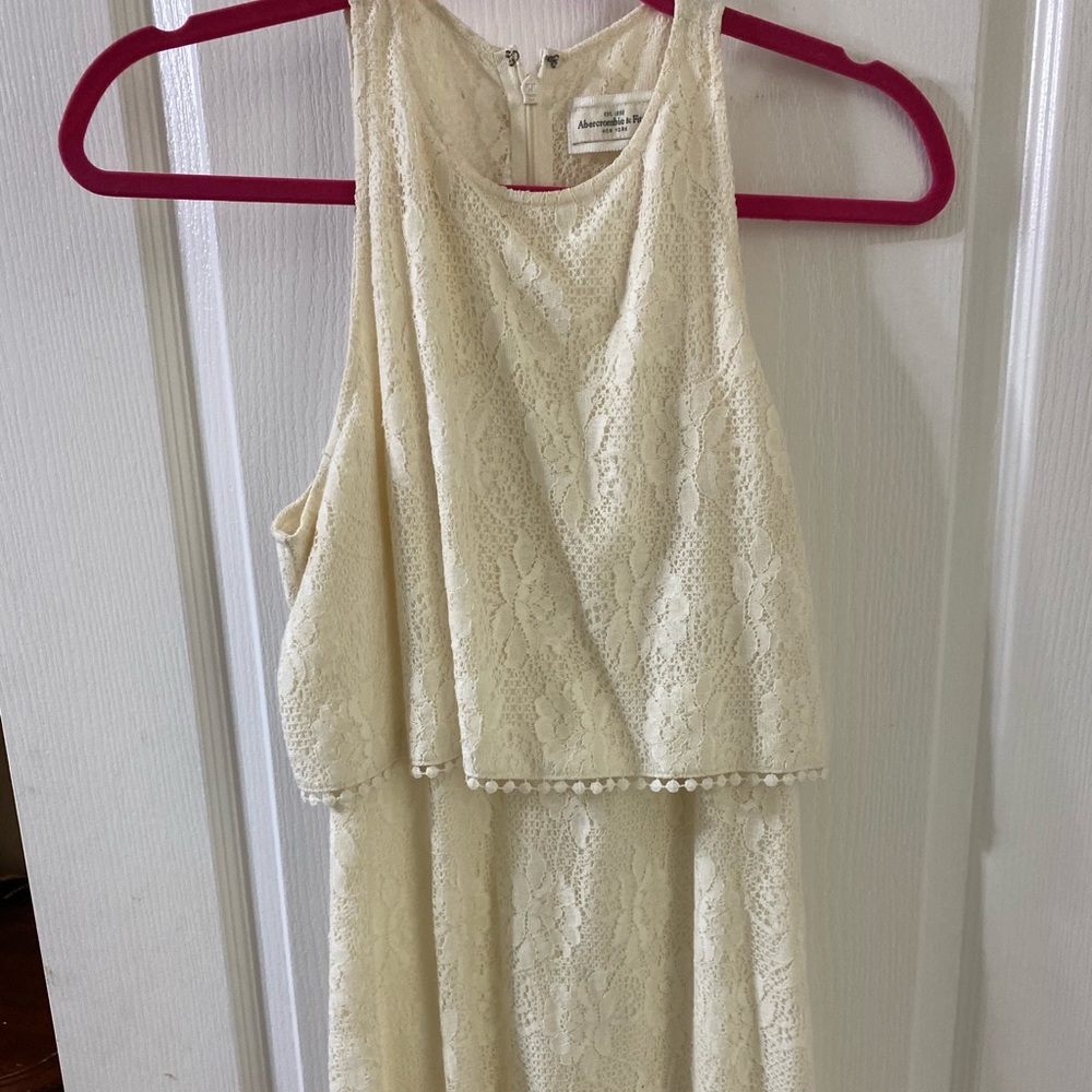 White lacey dress
